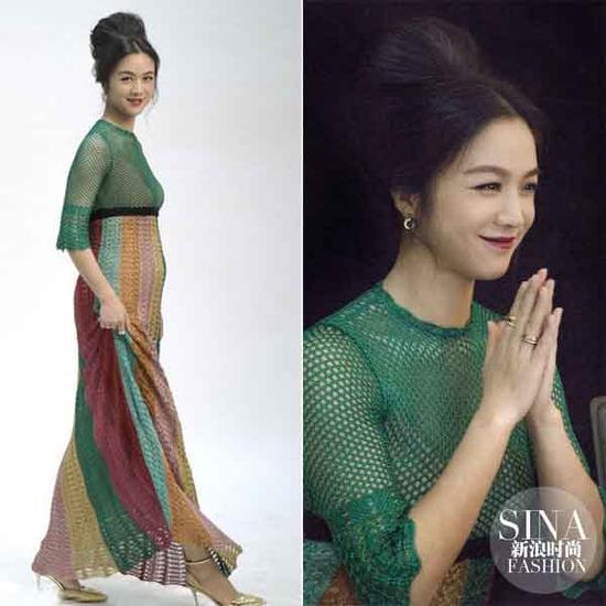 顏值還是完美滴，只是那裙子是個什么鬼