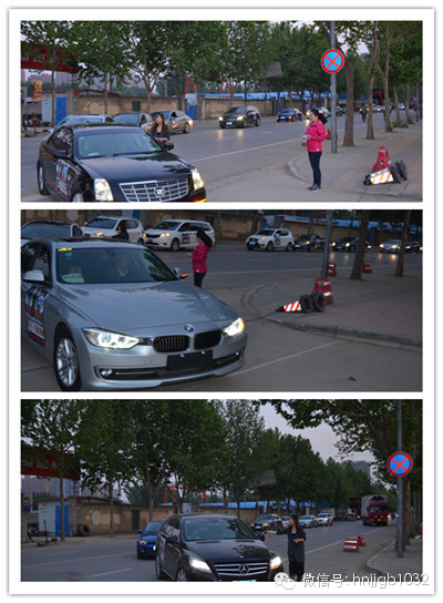 七點(diǎn)二十左右，43輛車(chē)分批駛?cè)電W斯卡汽車(chē)影院并領(lǐng)取電影票。