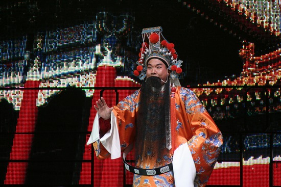 河南省豫劇二團(tuán)演員、唐派再傳弟子郭志誠演唱唐派名劇《金殿風(fēng)云》
