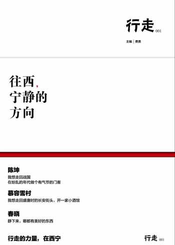 陳坤首次擔(dān)當(dāng)出品人的《往西，寧靜的方向》