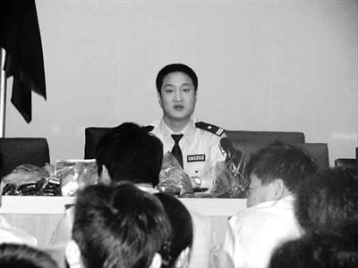 原夏縣公安局長(zhǎng)孫宏軍資料圖。他涉嫌違紀(jì)違法目前被調(diào)查。