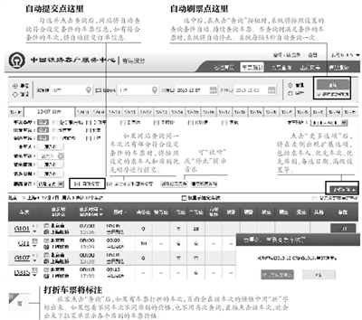 昨日，新版中國(guó)鐵路客戶服務(wù)中心12306網(wǎng)站上線，新增自動(dòng)刷票服務(wù)以及自動(dòng)提交訂單信息功能，同時(shí)優(yōu)化了購(gòu)票流程。