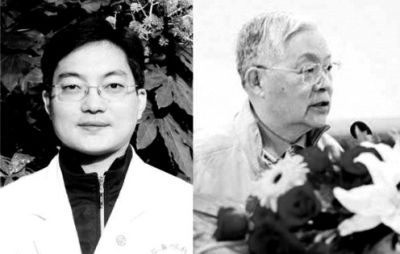 王宇澄(左)曾是王正敏的學(xué)生與親密助手，他認(rèn)為自己在導(dǎo)師評選院士過程中立下汗馬功勞，卻未獲回報。師徒最終反目。