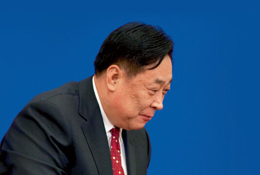 張力軍從環(huán)保部副部長任上退休兩年多后，被中紀(jì)委宣布接受組織調(diào)查。資料圖