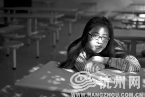 　筆試面試都過了最終沒被錄取，讓胡格格非常失落。 記者 陳中秋 攝