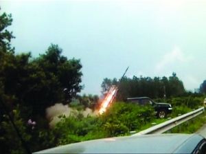 7月31日，南京六合人工增雨現(xiàn)場 資料圖片