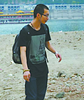 喜歡考古的小楊。受訪者供圖
