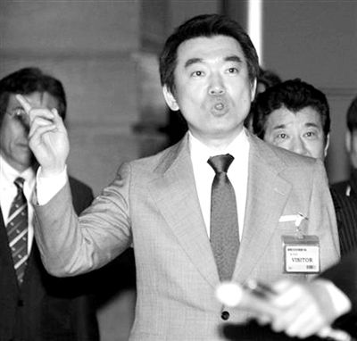 日本新一代右翼人物橋下徹。