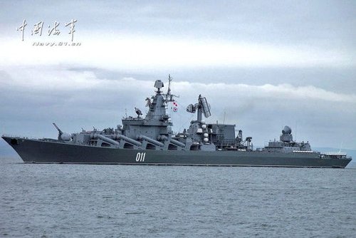 瓦良格號巡洋艦。