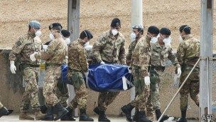 意大利海軍相信他們將發(fā)現(xiàn)更多海難死者。