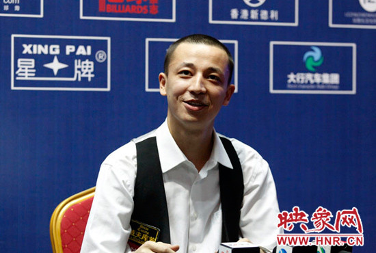 發(fā)布會上，中國業(yè)余選手帕如克很期待下一句的比賽