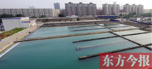 11月8日，鄭州柿園水廠，階梯水價近日成為熱議的話題