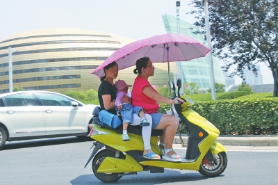 大暑時(shí)節(jié)，戶外更需防暑。