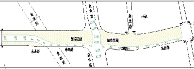 東西恢復(fù)雙向6車道，限高3.2米，限速30千米每小時