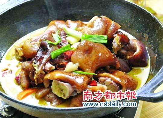 臘豬腳跟鹵豬手、南乳豬手味道是完全不同的