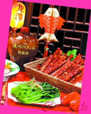 連州菜心、臘味飄香。