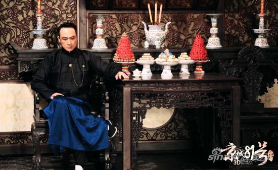 吳鎮(zhèn)宇飾演的霍家大少爺，正為二弟冥婚一事焦頭爛額