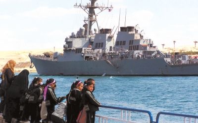 美國海軍“馬漢”號驅(qū)逐艦（資料圖片）。圖/CFP