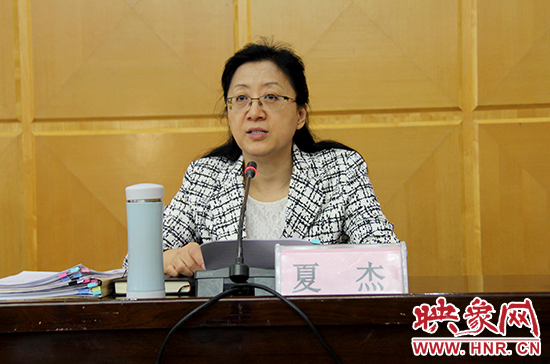 河南省委常委、組織部部長(zhǎng)夏杰