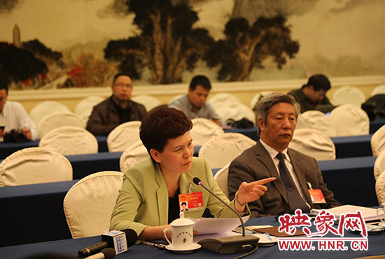 河南康利達(dá)集團(tuán)董事長(zhǎng)薛景霞呼吁，國(guó)家可以在鄭州設(shè)立金融改革綜合示范區(qū)，活躍民間資本。
