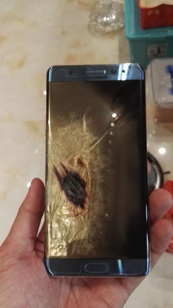 國(guó)行版三星Note 7也炸了？京東確認(rèn)這個(gè)訂單是真的