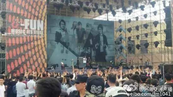 河南交通廣播主持人佳音、彎彎、朱浩都登上了優(yōu)放舞臺(tái)，優(yōu)放，交廣在這里！