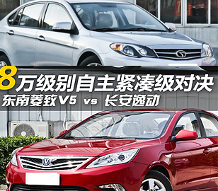 8萬元級自主對決！菱致V5對比長安逸動