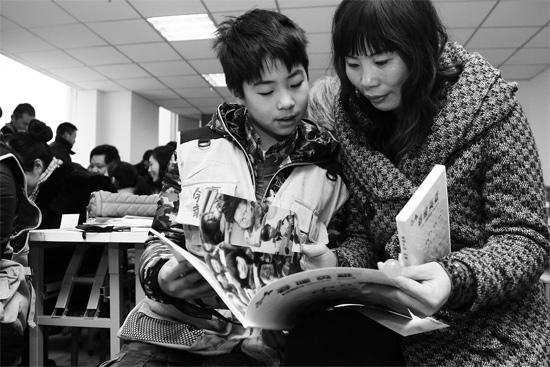 昨日的分享交流會上，孩子們的成長經(jīng)歷都被印成了小冊子