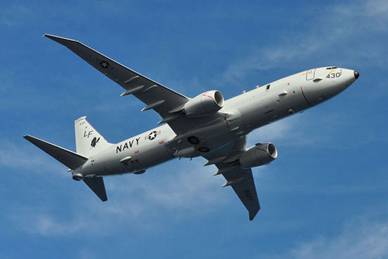 　　美國(guó)海軍的海神P-8巡邏機(jī)專門(mén)從事遠(yuǎn)距離任務(wù)，包括情報(bào)搜集和偵察。