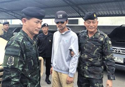 9月1日，泰國警方在泰國與柬埔寨邊境抓獲曼谷爆炸案主要嫌疑犯。圖/CFP