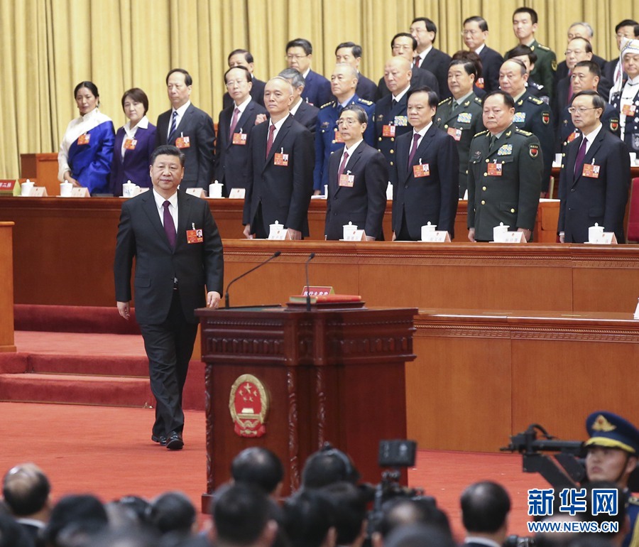 習(xí)近平當(dāng)選國(guó)家主席、中央軍委主席