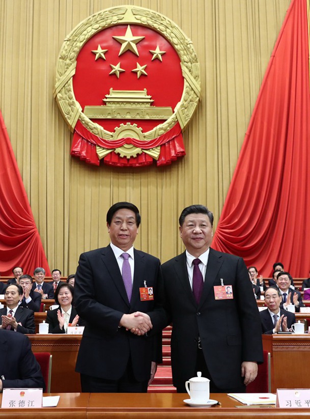 習(xí)近平當(dāng)選國(guó)家主席、中央軍委主席