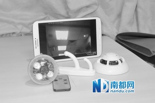 香港民建聯(lián)從市面購買到的偷拍儀器。