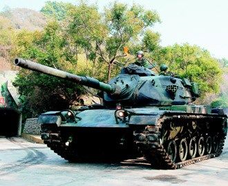 圖為M60A3同型戰(zhàn)車(chē)。圖片來(lái)源：臺(tái)灣媒體